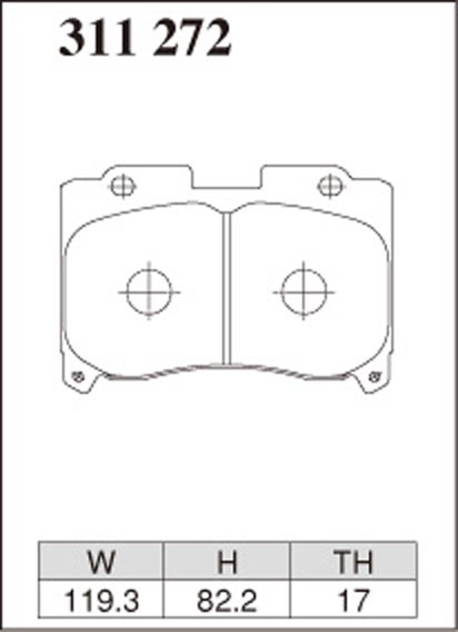Тормозные колодки Dixcel S type S-311272 Toyota Celica ST205 GT-four Toyota Supra JZA80 280hp передние фото 1