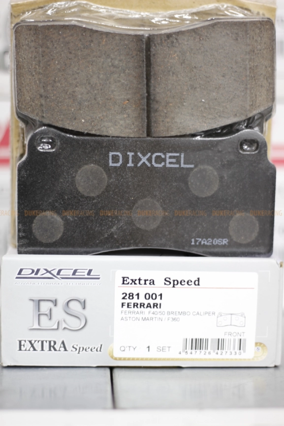 Тормозные колодки Dixcel EXTRA Speed ES-281001 Brembo® BMW M2 competition Audi R8 задние Ferrari F40/F50 передние фото 2
