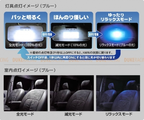 Лампы светодиодные Polarg high power LED 3 mode L Type J-73 оранжевые фото 2