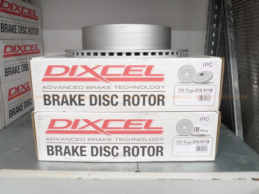 Тормозные диски Dixcel PD 3159110S 345x18 Toyota Land Cruiser 200 Tundra Lexus LX570 задние фото 4